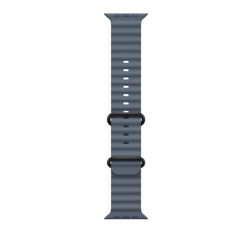 49mm Anchor Blue Ocean Band - Black Titanium Finish