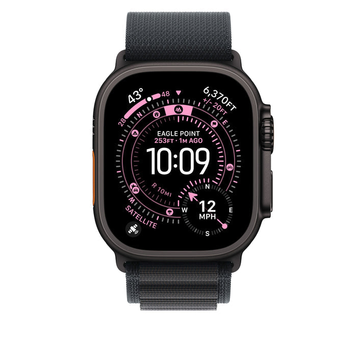 49mm Black Alpine Loop - Small - Black Titanium Finish