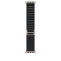 49mm Black Alpine Loop - Small - Natural Titanium Finish