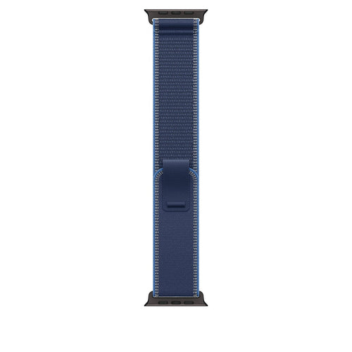 49mm Blue/Bright Blue Trail Loop - M/L - Black Titanium Finish