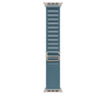49mm Light Blue Alpine Loop - Large - Natural Titanium Finish