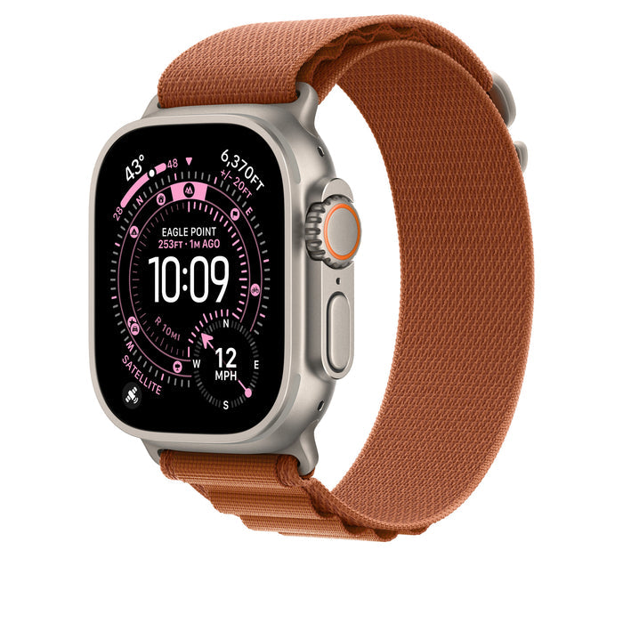49mm Terracotta Alpine Loop - Small - Natural Titanium Finish