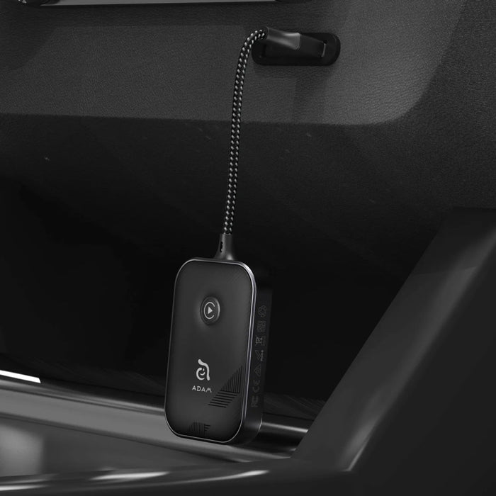 อุปกรณ์ตัวรับสัญญาณ Adam Element CarPlay Wireless Adapter ติดตั้งง่าย จากแบรนด์ ADAM ELEMENT
