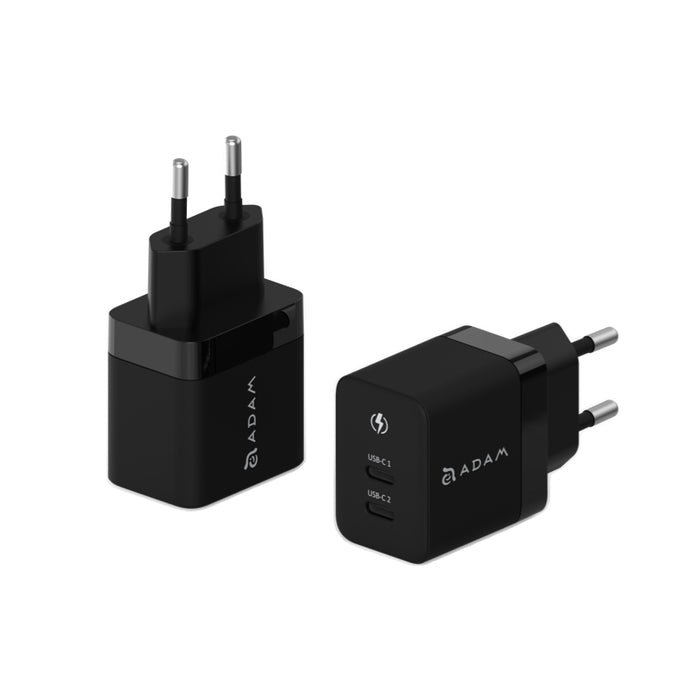 หัวชาร์จ Adam Element OMNIA X35C 35 วัตต์ (ปลั๊ก TH) สี Black