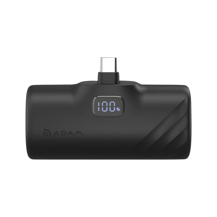 แบตเตอรี่สำรองพกพา ADAM elements Gravity F5C (5000 mAh) สี Black