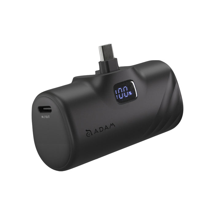 แบตเตอรี่สำรองพกพา ADAM elements Gravity F5C (5000 mAh) สี Black