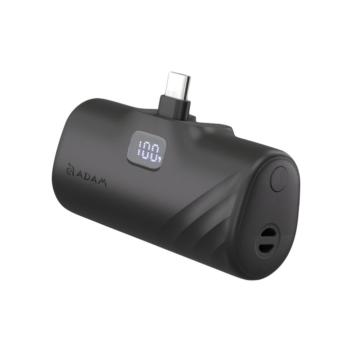 แบตเตอรี่สำรองพกพา ADAM elements Gravity F5C (5000 mAh) สี Black