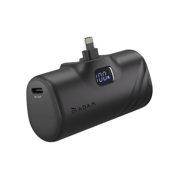 แบตเตอรี่สำรองพกพา ADAM elements Gravity F5L (5000 mAh) สี Black