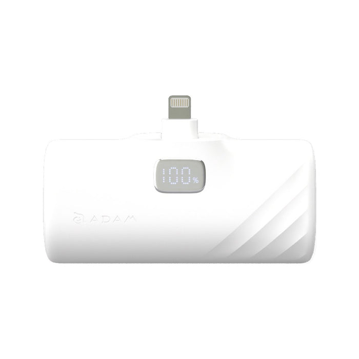 แบตเตอรี่สำรองพกพา ADAM elements Gravity F5L (5000 mAh) สี White