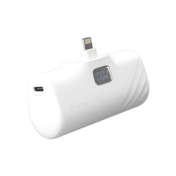 แบตเตอรี่สำรองพกพา ADAM elements Gravity F5L (5000 mAh) สี White