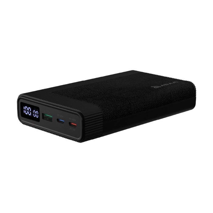 แบตเตอรี่สำรอง ADAM elements GRAVITY Pro ความจุ 20000 มิลลิแอมป์ รองรับชาร์จเร็ว 100 วัตต์ สี Black