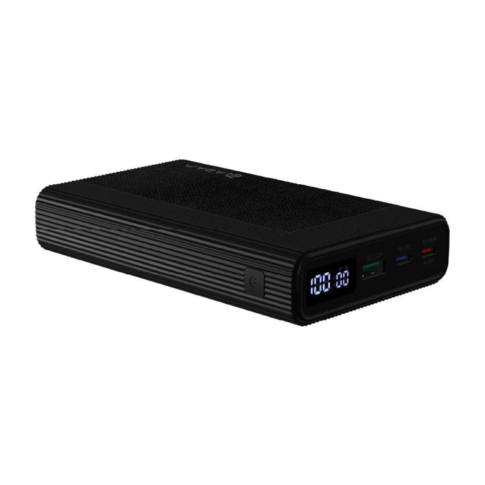 แบตเตอรี่สำรอง ADAM elements GRAVITY Pro ความจุ 20000 มิลลิแอมป์ รองรับชาร์จเร็ว 100 วัตต์ สี Black