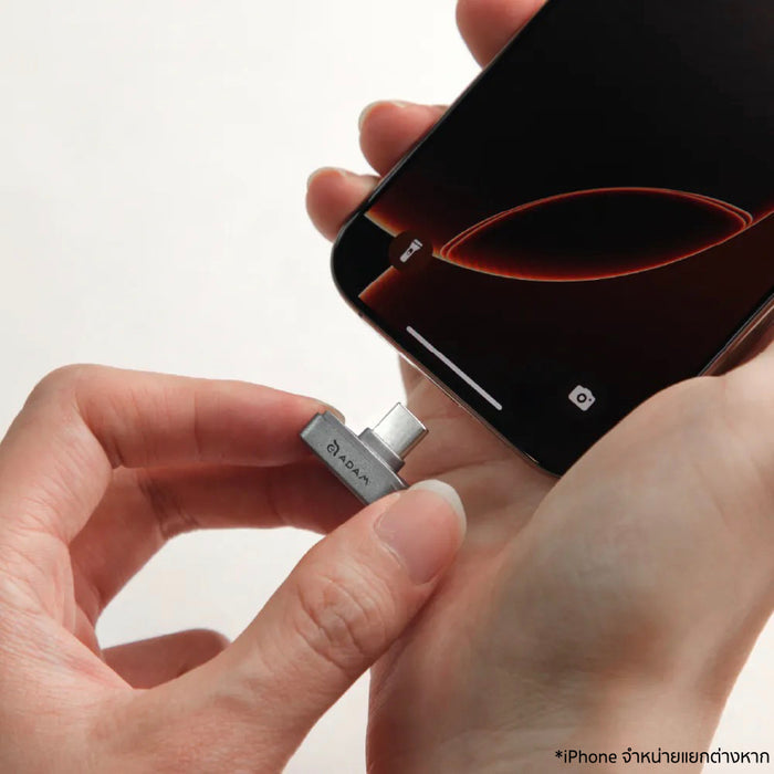 แฟลชไดรฟ์ ADAM elements iKlips S USB-C ความจุ 256GB พร้อมที่สแกนนิ้ว