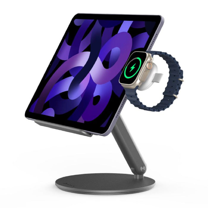 แท่นชาร์จไร้สาย ADAM elements OMNIA A1+ สำหรับ Apple Watch สีขาว