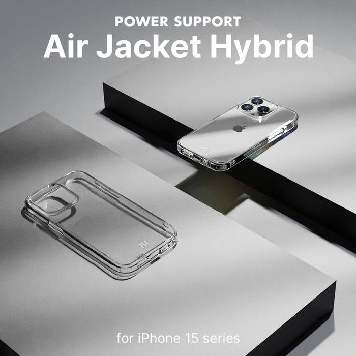 เคสกันกระแทก Air Jacket Hybrid for iPhone 15 Pro Max สี Clear