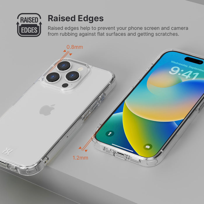 เคสกันกระแทก Air Jacket Hybrid for iPhone 15 Pro Max สี Clear