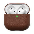 AirPods 4 เคสหนัง Keybudz Artisan Leather สี Natural Brown