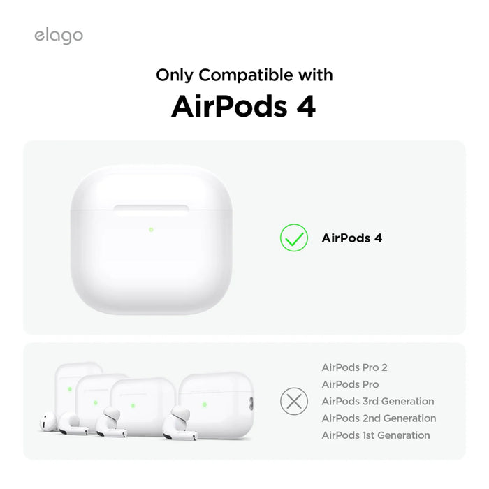 เคสกันกระแทก AirPods รุ่นที่ 4 Elago Armor Hang สี  Stone