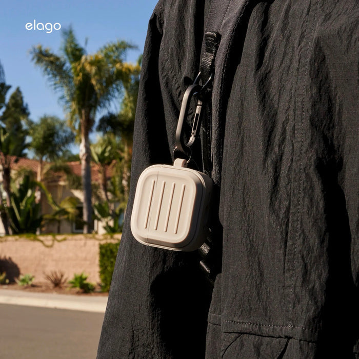 เคสกันกระแทก AirPods รุ่นที่ 4 Elago Armor Hang สี  Stone