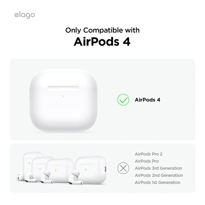 เคสกันกระแทก Airpods รุ่นที่ 4 Elago Pager สี Black