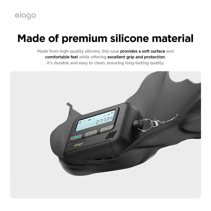 เคสกันกระแทก Airpods รุ่นที่ 4 Elago Pager สี Black