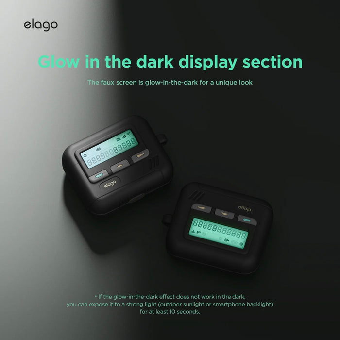 เคสกันกระแทก Airpods รุ่นที่ 4 Elago Pager สี Black