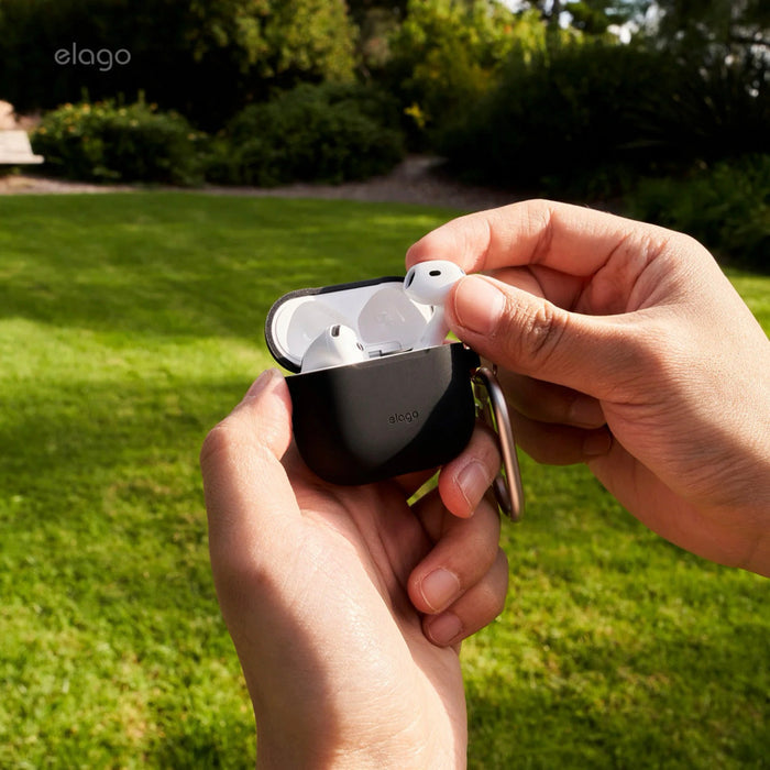เคสกันกระแทก AirPods รุ่นที่ 4 Elago Silicone Hang สี Mint