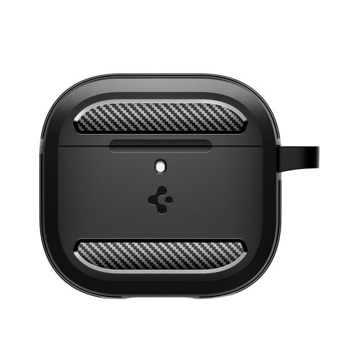 เคสกันกระแทก AirPods Gen 4 Spigen Rugged Armor สี Matte Black