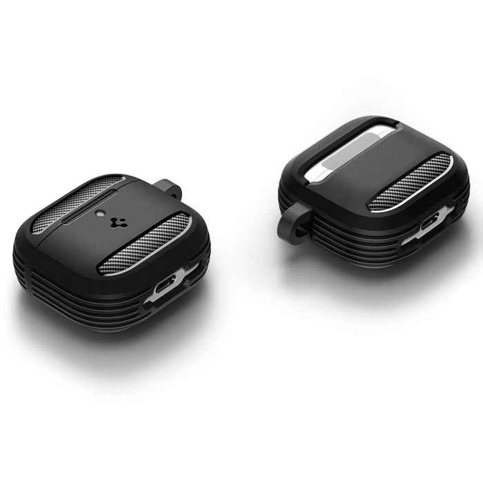 เคสกันกระแทก AirPods Gen 4 Spigen Rugged Armor สี Matte Black