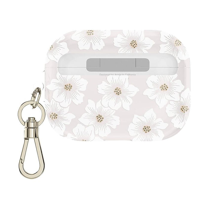 เคสกันกระแทก Protective สำหรับ AirPods Pro รุ่นที่ 1/2 สี Hollyhock Cream ดีไซน์สวย จากแบรนด์ KATE SPADE