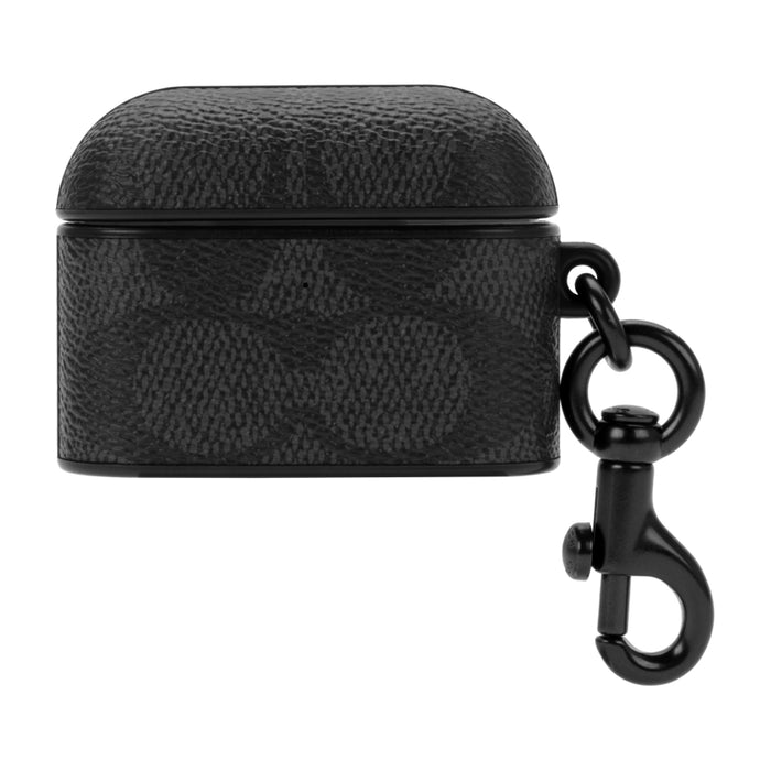 เคสกันกระแทก AirPods Pro 1/2 Coach Slim Wrap สี Signature Charcoal