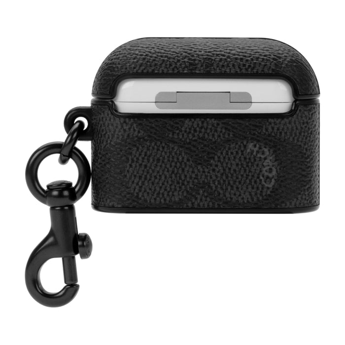 เคสกันกระแทก AirPods Pro 1/2 Coach Slim Wrap สี Signature Charcoal