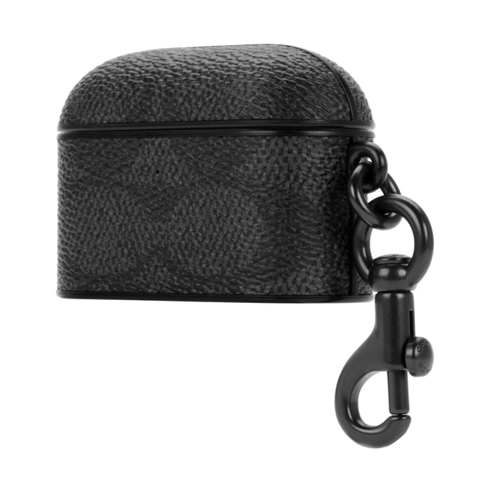 เคสกันกระแทก AirPods Pro 1/2 Coach Slim Wrap สี Signature Charcoal