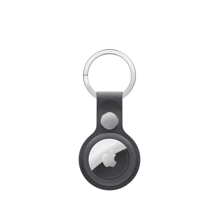AirTag FineWoven Key Ring - Black