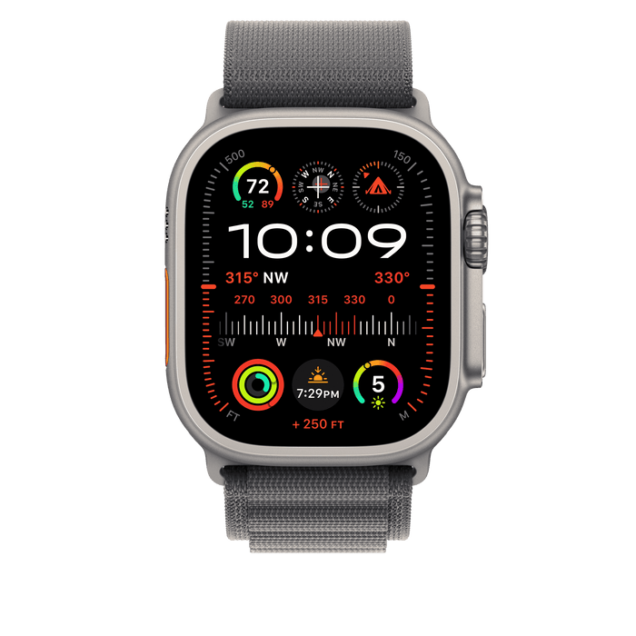 สายแบบ Alpine Loop Blue ขนาด L สำหรับ Apple Watch 49 มม.