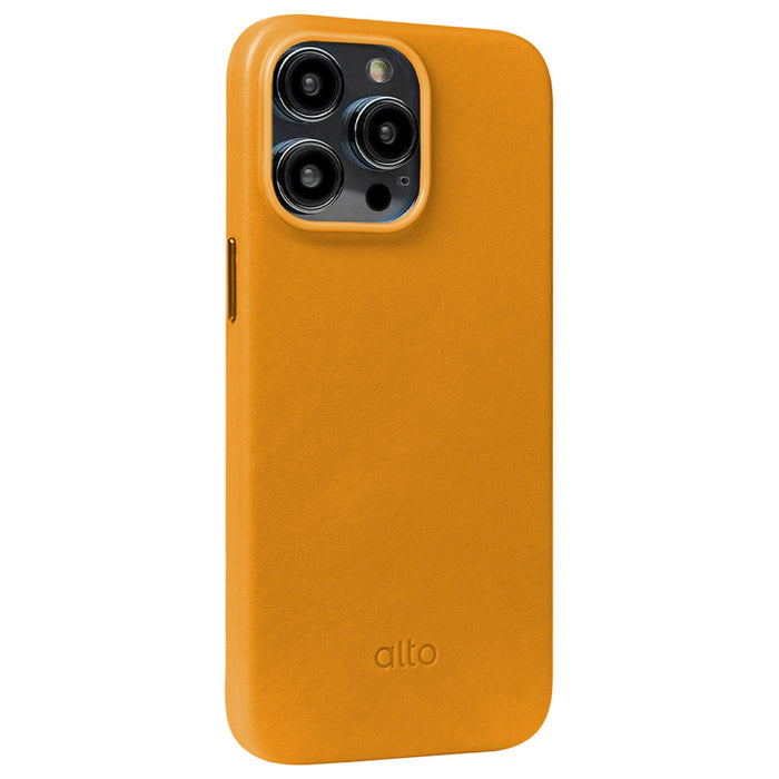 เคสหนัง Alto Clop Mag สำหรับ iPhone 15 Pro สี Caramel