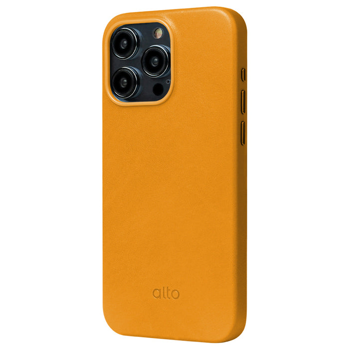 เคสหนัง Alto Clop Mag สำหรับ iPhone 15 Pro สี Caramel