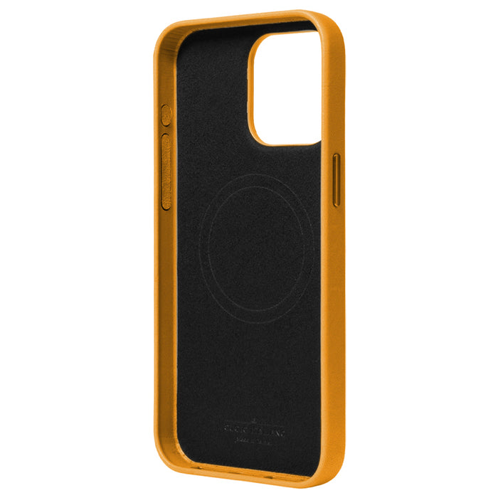 เคสหนัง Alto Clop Mag สำหรับ iPhone 15 Pro สี Caramel