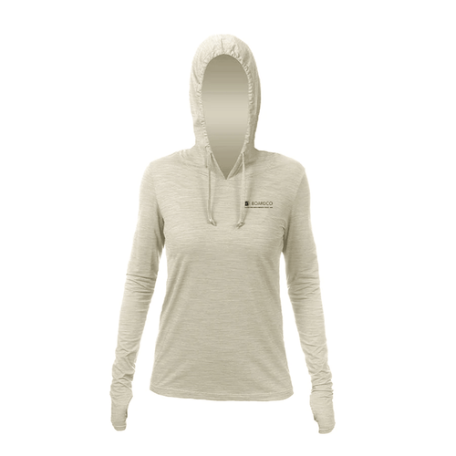 ANETIK BoardCo Breeze Tech Hoody in Stone Heathered - BoardCo