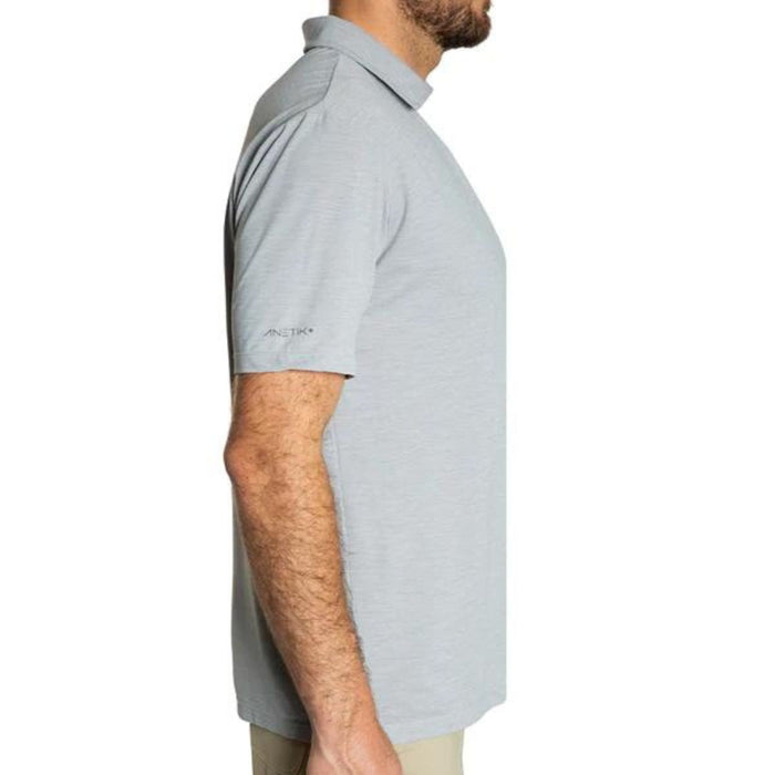 ANETIK Links Tech Polo S/S GRY - BoardCo