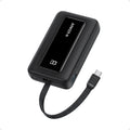 แบตเตอรี่สำรองพกพา Anker Zolo Power Bank สี Black 30 วัตต์ ความจุ 10,000 mAh (สาย USB-C)
