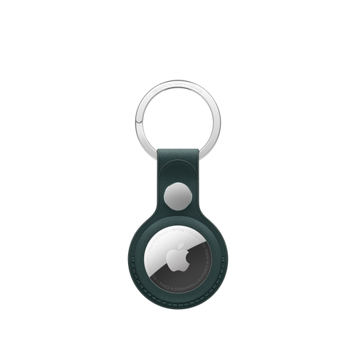 Apple AirTag FineWoven Key Ring - Dark Green