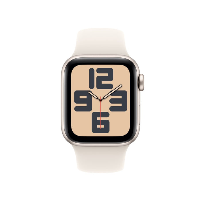 Apple AW 40mm Starlight Aluminium Case SE G2 GPS - Starlight Sport Band M/L