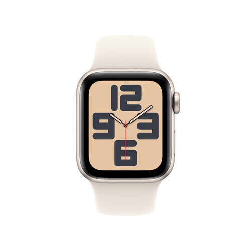 Apple AW 40mm Starlight Aluminium Case SE G2 GPS - Starlight Sport Band M/L