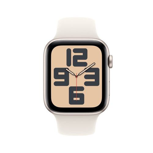 Apple AW 44mm Starlight Aluminium Case SE G2 GPS - Starlight Sport Band S/M