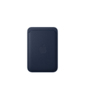 Apple FineWoven Wallet  MagSafe  iPhone 16 - Deep Blue