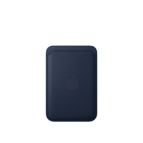Apple FineWoven Wallet  MagSafe  iPhone 16 - Deep Blue