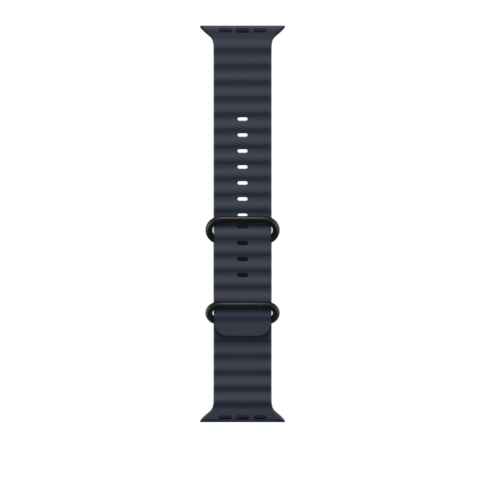 Apple Ocean Band 49mm - Black Titanium Finish/Navy