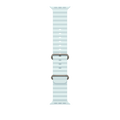 Apple Ocean Band 49mm - Natural Titanium Finish/Ice Blue