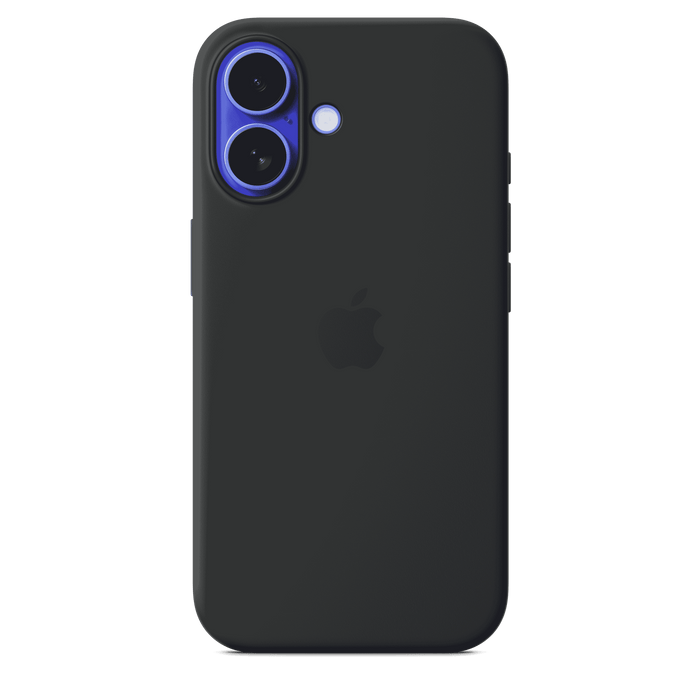 Apple Silicone Case MagSafe iPhone 16 - Black